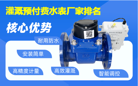 灌溉预付费水表厂家排名汇总