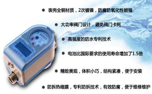 IC卡智能水表供水企业的管理产品