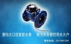 大口径预付费水表助力水务管控用水大户
