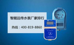 民宅远传水表厂家排名