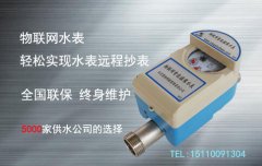 物联网远传水表 供水管理趋向智能化