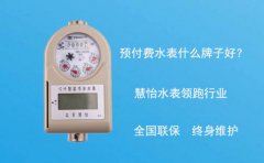 远程预付费水表 效率与收益兼得