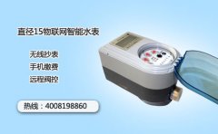 直径15物联网智能水表价格及功能